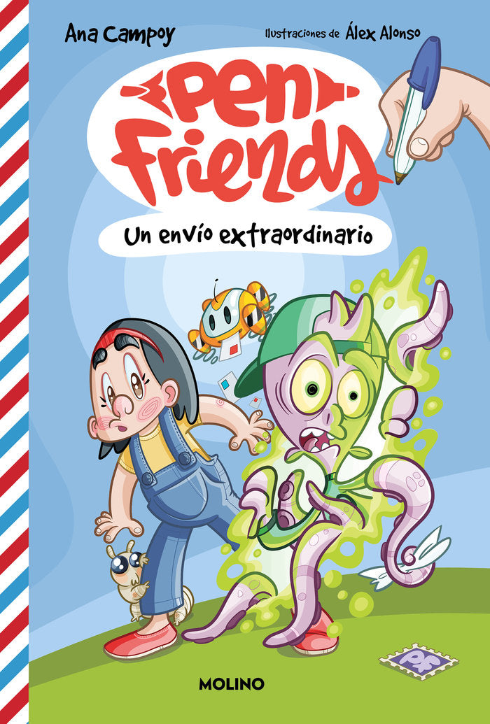 PEN FRIENDS 3 - UN ENVÍO EXTRAORDINARIO I Campoy, Ana I Molino I 9788427223585 Imagen principal del producto
