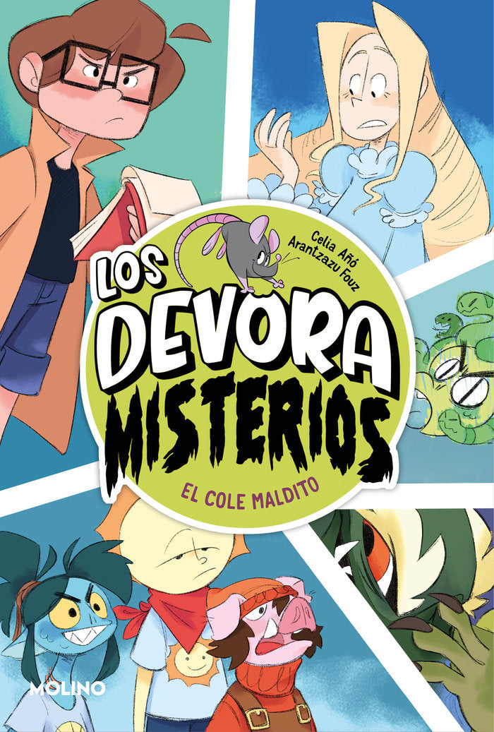 LOS DEVORAMISTERIOS 2 - EL COLE MALDITO I Añó, Celia I Molino I 9788427225145 Imagen principal del producto