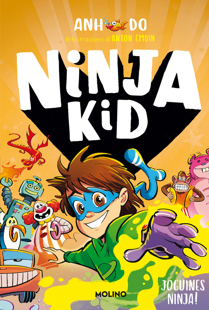 SÈRIE NINJA KID 7 - JOGUINES NINJA! I Do, Anh I Molino I 9788427225718 Imagen principal del producto