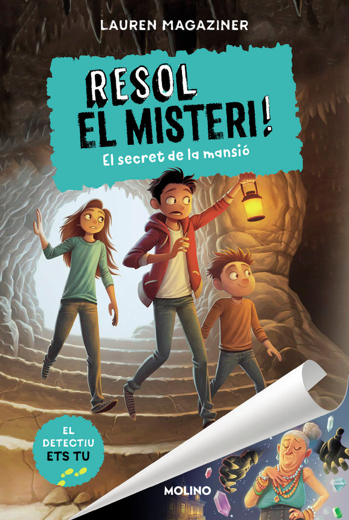 RESOL EL MISTERI! 1 - EL SECRET DE LA MANSIÓ I Magaziner, Lauren I Molino I 9788427225862 Imagen principal del producto