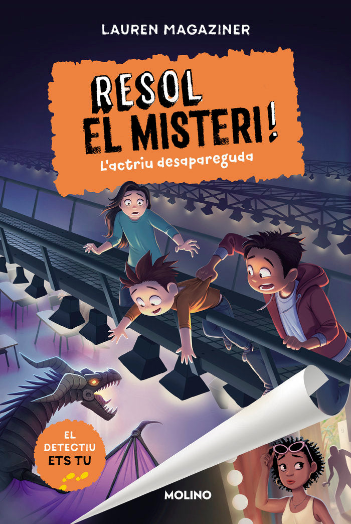 RESOL EL MISTERI! 2 - L'ACTRIU DESAPAREGUDA I Magaziner, Lauren I Molino I 9788427225879 Imagen principal del producto