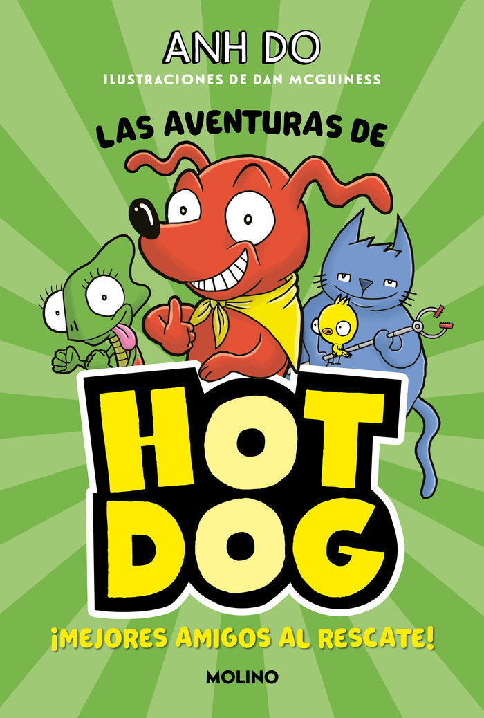 ¡LAS AVENTURAS DE HOTDOG! 1 - MEJORES AMIGOS AL RESCATE I Do, Anh I Molino I 9788427225930 Imagen principal del producto