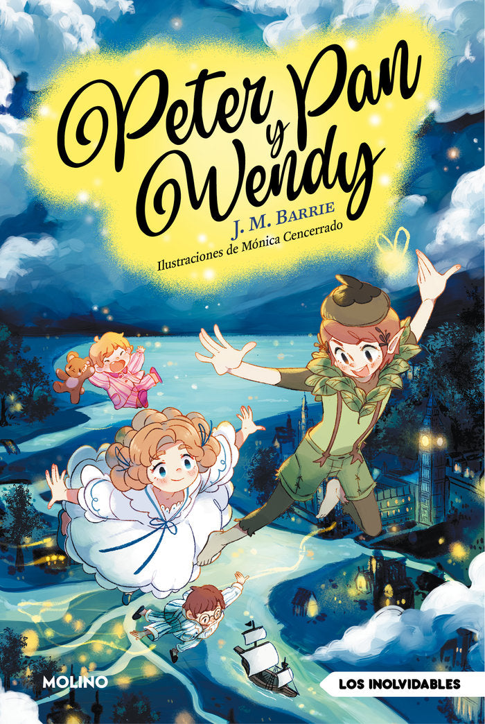 PETER PAN Y WENDY | Barrie,j M | 9788427227231 (Molino) Imagen principal del producto