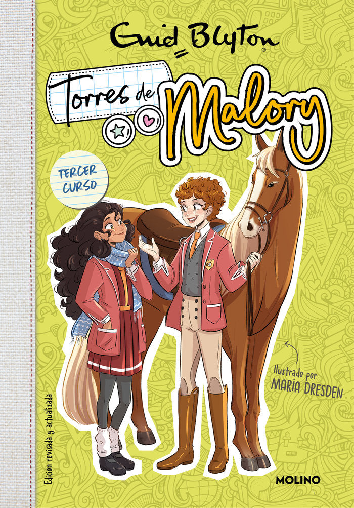 TORRES DE MALORY 3 - TERCER CURSO (EDICIÓN REVISADA Y ACTUALIZADA) I Blyton, Enid I Molino I 9788427234239 Imagen principal del producto