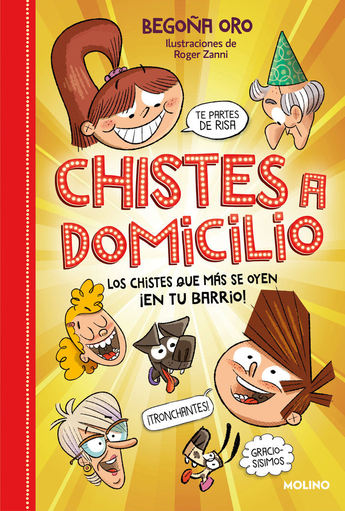 MISTERIOS A DOMICILIO - CHISTES A DOMICILIO I Oro, Begoña I Molino I 9788427234369 Imagen principal del producto