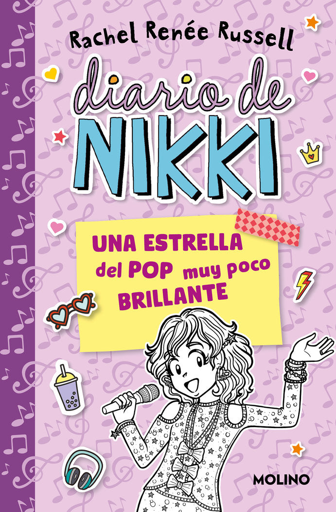 DIARIO DE NIKKI 3 - UNA ESTRELLA DEL POP MUY POCO BRILLANTE I Russell, Rachel Renée I Molino I 9788427237230 Imagen principal del producto