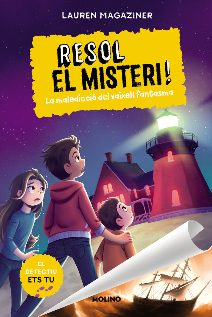 RESOL EL MISTERI! 5 - LA MALEDICCIÓ DEL VAIXELL FANTASMA I Magaziner, Lauren I Molino I 9788427238640 Imagen principal del producto