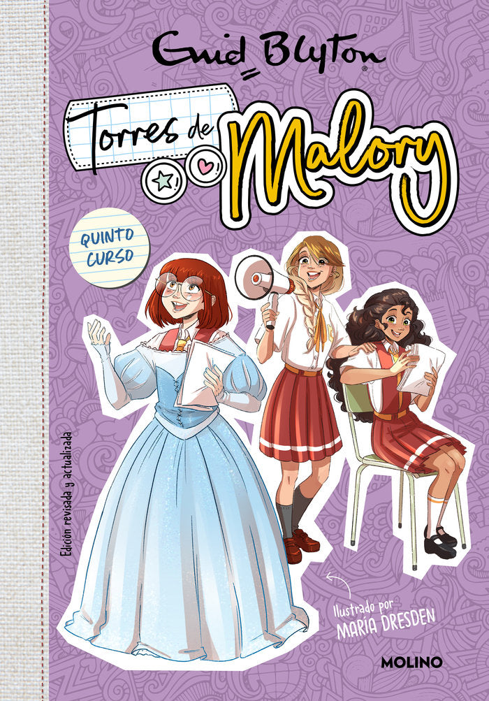 TORRES DE MALORY 5 - QUINTO CURSO (EDICIÓN REVISADA Y ACTUALIZADA) I Blyton, Enid I Molino I 9788427238671 Imagen principal del producto