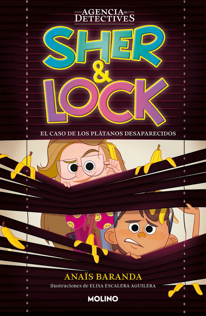 SHER & LOCK 1 - EL CASO DE LOS PLÁTANOS DESAPARECIDOS I Baranda Barrios, Anaïs I Molino I 9788427240841 Imagen principal del producto