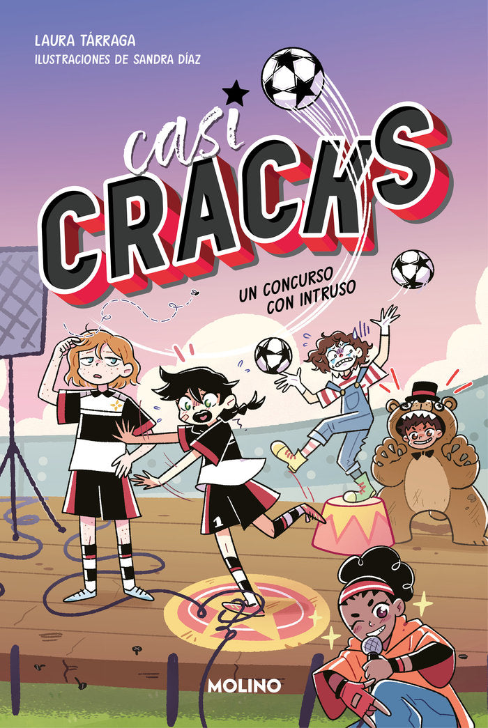 CASI CRACKS 3 - UN CONCURSO CON INTRUSO I Tárraga, Laura I Molino I 9788427240858 Imagen principal del producto