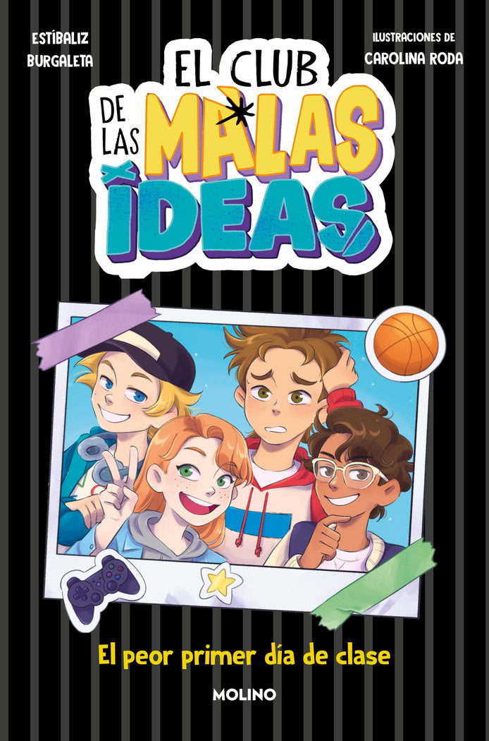 EL CLUB DE LAS MALAS IDEAS 1 - EL PEOR PRIMER DÍA DE CLASE I Burgaleta, Estíbaliz I Molino I 9788427242920 Imagen principal del producto