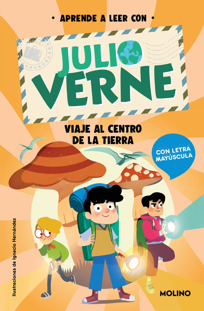 APRENDE A LEER CON JULIO VERNE - VIAJE AL CENTRO DE LA TIERRA I Verne, Julio;Green, Shia I Molino I 9788427242982 Imagen principal del producto