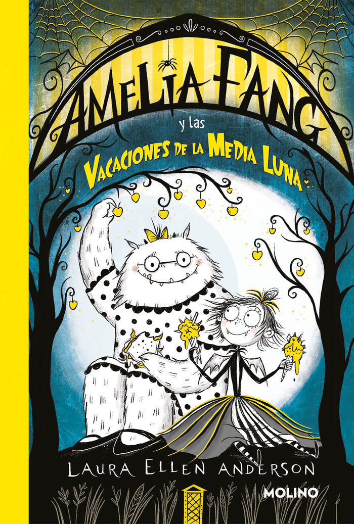 AMELIA FANG 4 AMELIA Y LAS VACACIONES DE LA MEDIA LUNA | Anderson, Laura Ellen | 9788427246829 (Molino) Imagen principal del producto