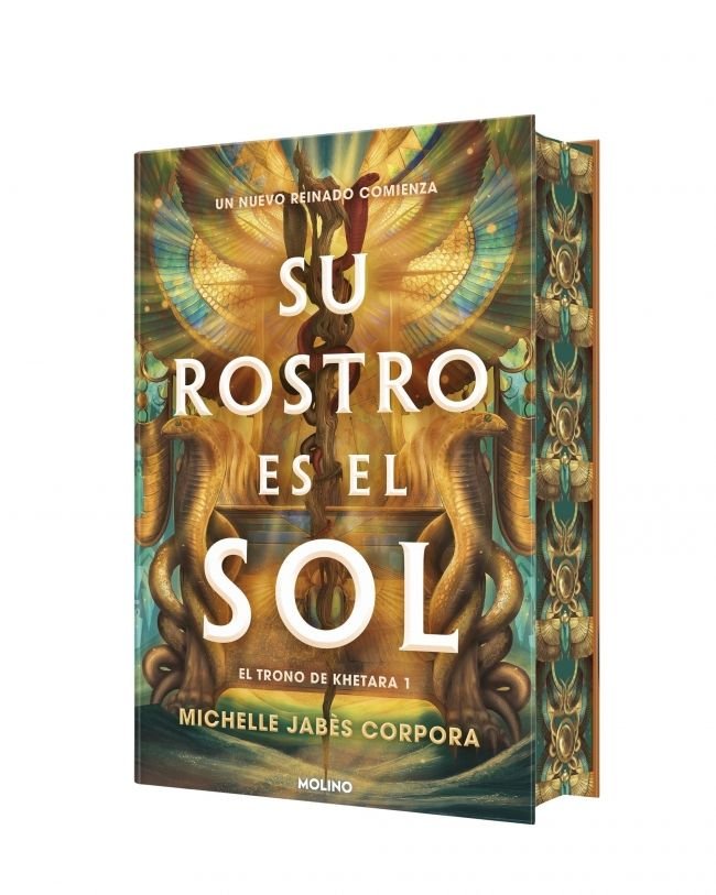 SU ROSTRO ES EL SOL (EL TRONO DE KHETARA 1) I Jabès Corpora, Michelle I Molino I 9788427249455 Imagen principal del producto