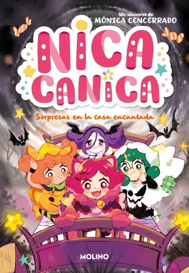 NICA CANICA 6 - SORPRESAS EN LA CASA ENCANTADA I Cencerrado, Mónica I Molino I 9788427250215 Imagen principal del producto