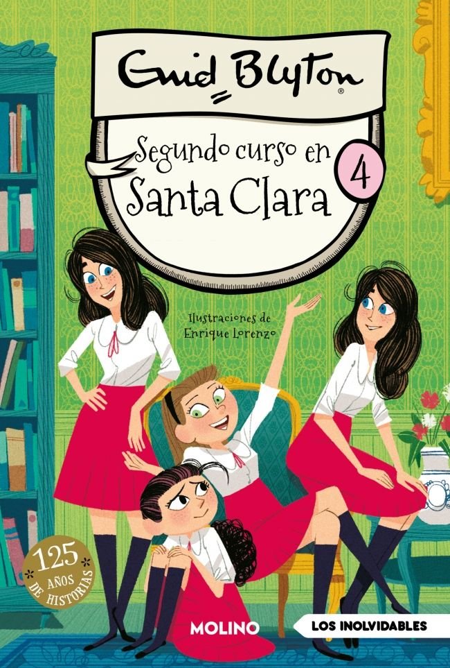SANTA CLARA 4 - SEGUNDO CURSO EN SANTA CLARA I Blyton, Enid I Molino I 9788427250734 Imagen principal del producto