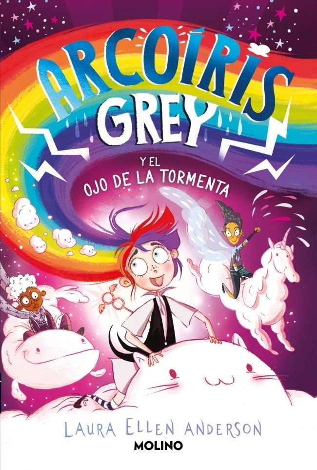 ARCOÍRIS GREY 2 - ARCOÍRIS GREY Y EL OJO DE LA TORMENTA I Anderson, Laura Ellen I Molino I 9788427251816 Imagen principal del producto