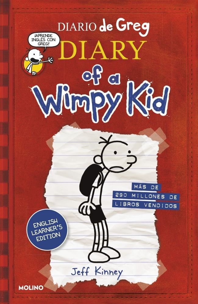 DIARIO DE GREG [ENGLISH LEARNER'S EDITION] 1 - DIARY OF A WIMPY KID I Kinney, Jeff I Molino I 9788427299627 Imagen principal del producto