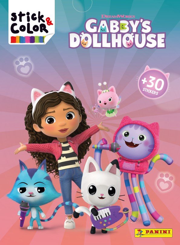 STICK COLOR LA CASA DE MUÑECAS | Aa,vv | 9788427873780 (Panini infantil) Imagen principal del producto
