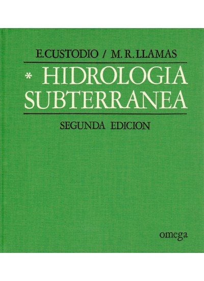 HIDROLOGIA SUBTERRANEA 1 - 9788428204477 Imagen principal del producto
