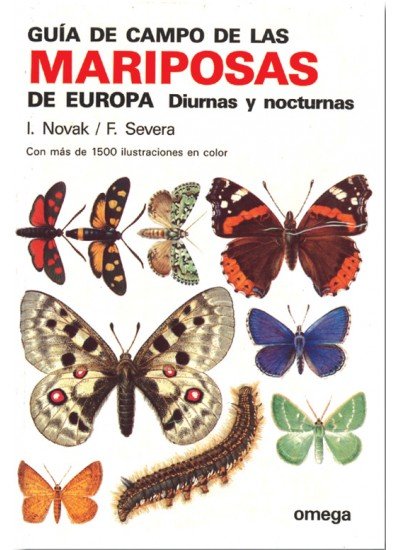 GUIA CAMPO MARIPOSAS EUROPAOMEGA - 9788428207133