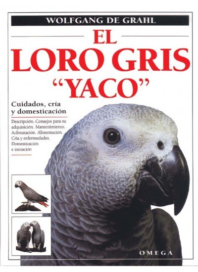 LORO GRIS YACO CUIDADOS CRIA - 9788428210621 Imagen principal del producto