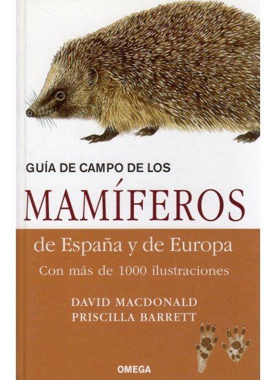 GUIA CAMPO MAMIFEROS DE ESPAÑA Y EUROPA - 9788428214902 Imagen principal del producto