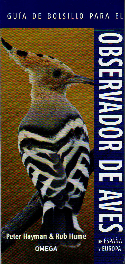 GUIA DE BOLSILLO PARA EL OBSERVADOR DE AVES ESPAÑA Y EUROPA - 9788428216043 Imagen principal del producto