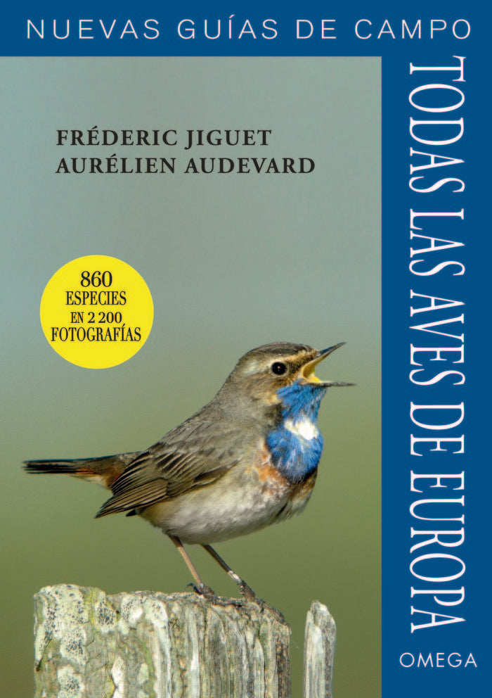 TODAS LAS AVES DE EUROPA NUEVAS GUIAS DE CAMPO - 9788428216432 Imagen principal del producto