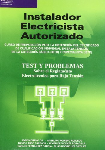 INSTALADOR ELECTRICISTA AUTORIZADO TEST PARELE0CF - 9788428328623