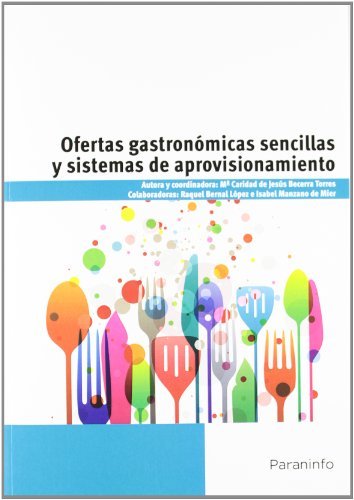 OFERTAS GASTRONOMICAS SENCILLAS Y SISTEMAS DE APROVISIONAMI - 9788428333108