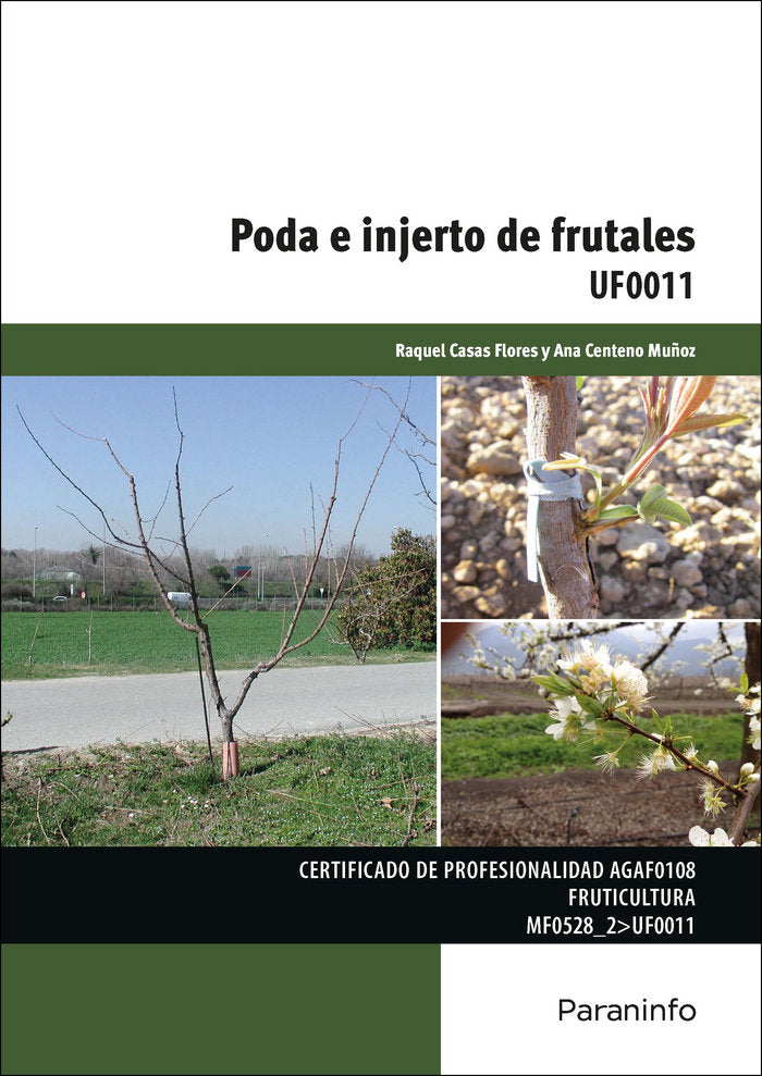 PODA E INJERTO DE FRUTALES - 9788428333825 Imagen principal del producto