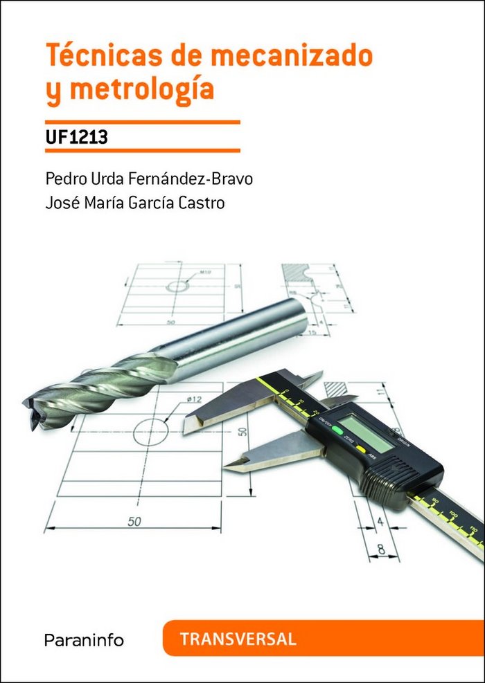 TECNICAS DE MECANIZADO Y METROLOGIA - 9788428334662 Imagen principal del producto