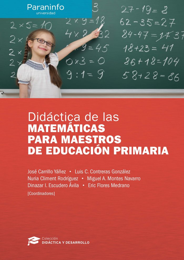 DIDACTICA DE LAS MATEMATICAS PARA MAESTROS DE EUC PRIMARIA | CARRILLO YAÑEZ,JOSE | PARANINFO | 9788428337540