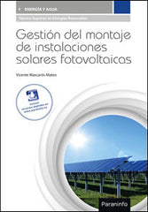 GESTION MONTAJE INSTALACIONES SOLARES FOTOVOLTAICAS CF - 9788428338165