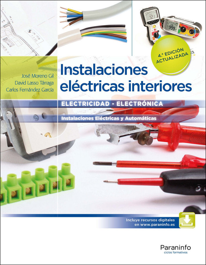 INSTALACIONES ELECTRICAS INTERIORES 4ªED - 9788428338585