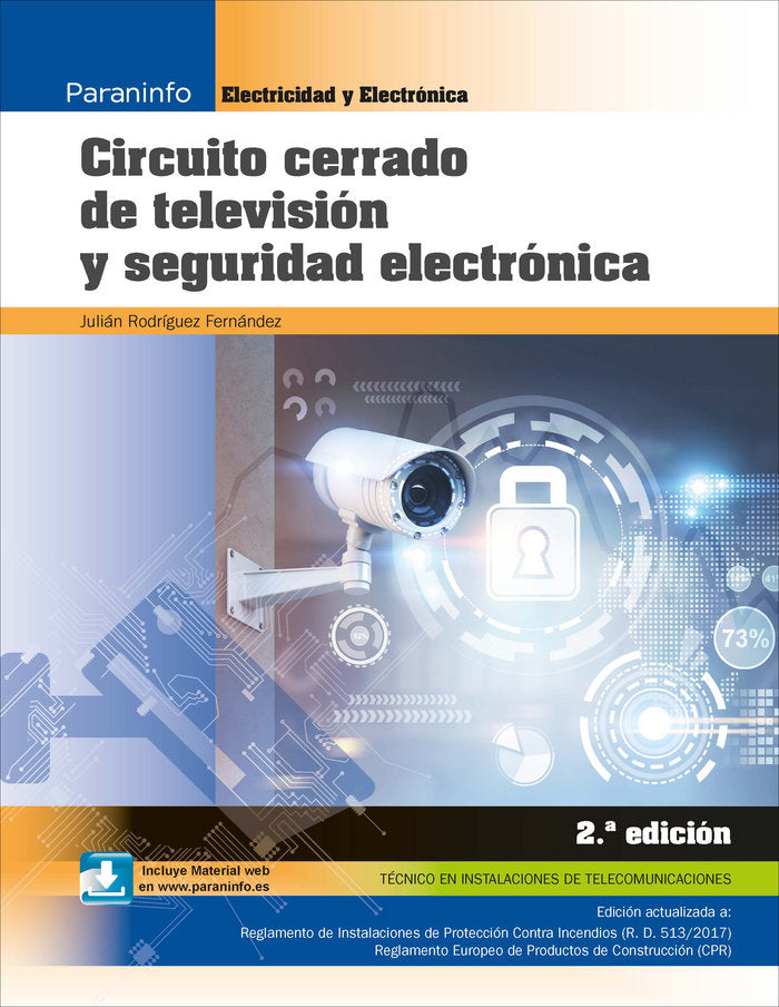 CIRCCERRADO TELEVISION SEGURIDAD ELECTRONICA CF 18 - 9788428339292 Imagen principal del producto