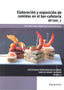 ELABORACION Y EXPOSICION DE COMIDAS EN EL BAR-CAFETERIA | MOTTO LOPEZ Y FERNANDEZ MENENDEZ | PARANINFO | 9788428339834