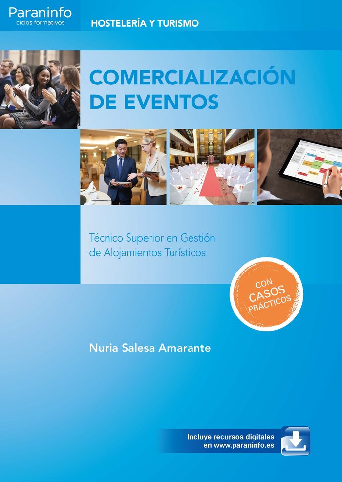 COMERCIALIZACION DE EVENTOS | SALESA AMARANTE, NURIA | PARANINFO | 9788428340137 Imagen principal del producto