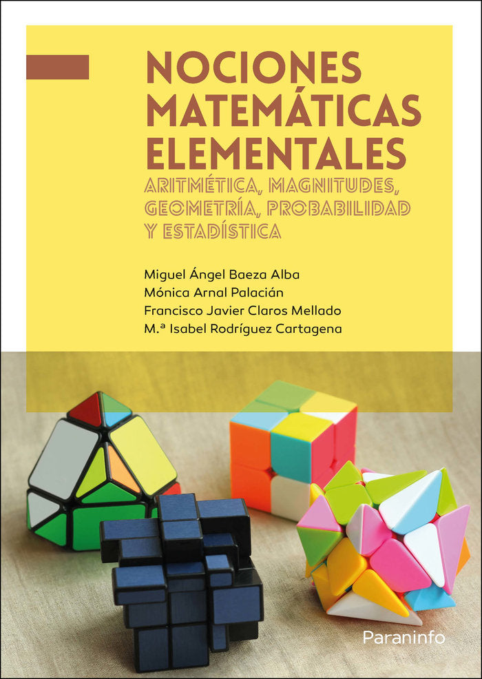 NOCIONES MATEMATICAS ELEMENTALES ARITMETICA MAGNITUDES - 9788428341745 Imagen principal del producto
