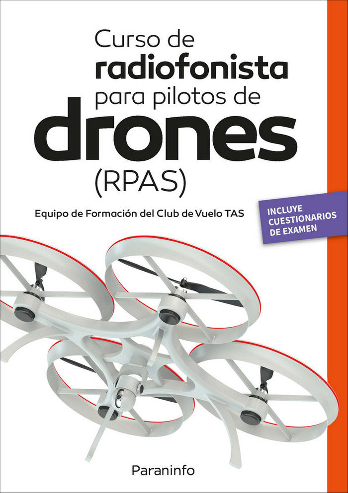 CURSO DE RADIOFONISTA PARA PILOTOS DE DRONES RPAS - 9788428342278 Imagen principal del producto