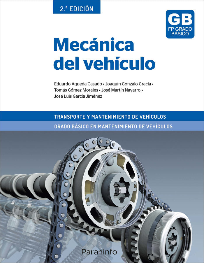 MECANICA DEL VEHICULO 2 EDICION - 9788428342643 Imagen principal del producto