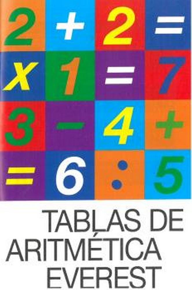 TABLAS DE ARITMETICA - 9788428343206 Imagen principal del producto