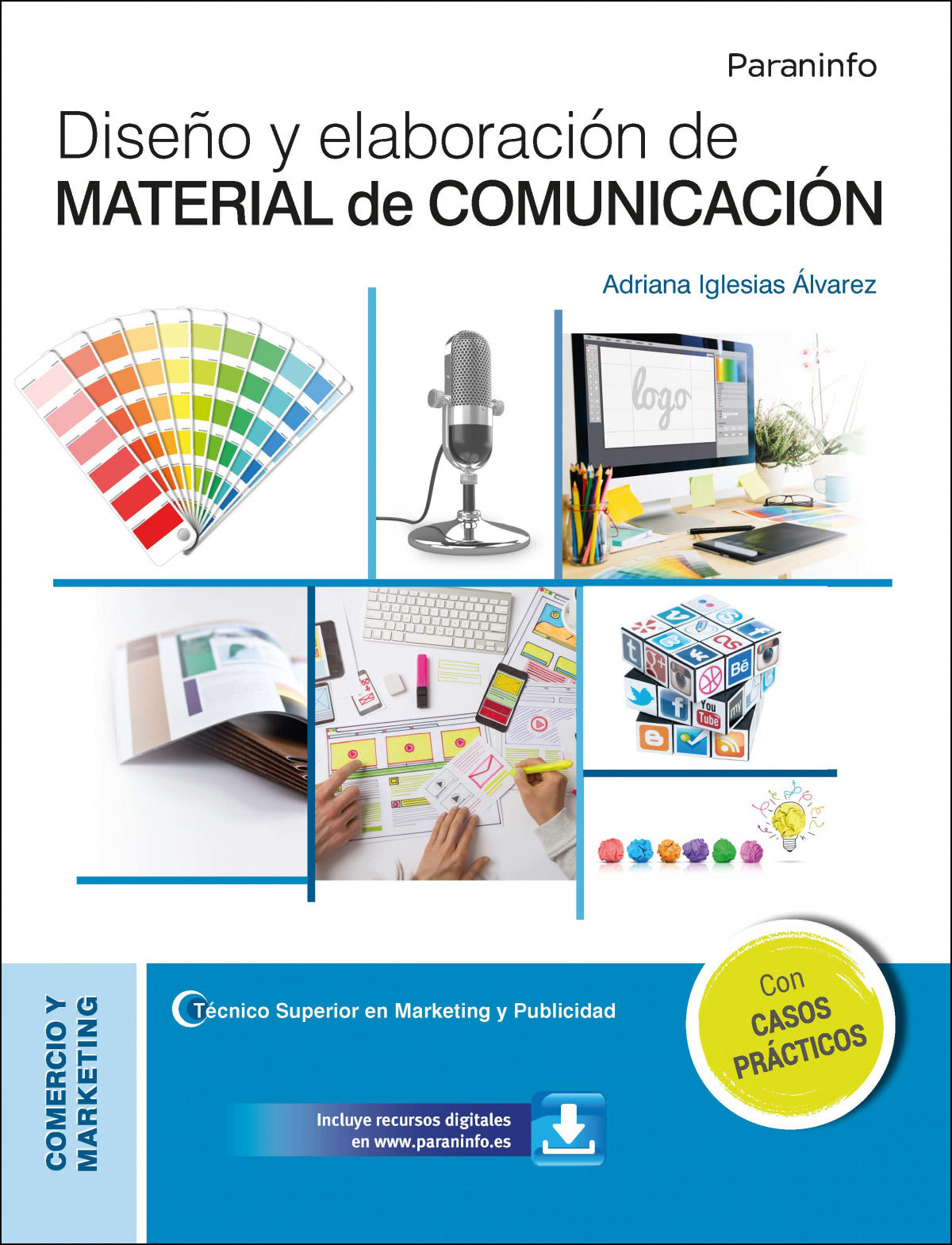 ✅ DISEÑO Y ELABORACIÓN DE MATERIAL DE COMUNICACIÓN - 9788428344371 Imagen principal del producto