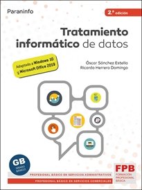 TRATAMIENTO INFORMATICO DE DATOS 2ª EDICIO | HERRERO DOMINGO, RICARDO/SANCHEZ ESTELLA | PARANINFO | 9788428345019