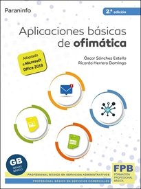 APLICACIONES BASICAS DE OFIMATICA 2ª EDIC - 9788428345026 Imagen principal del producto
