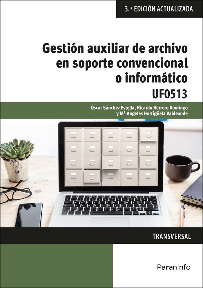 GESTION AUXILIAR DE ARCHIVO EN SOPORTE CONVENCIONAL O INFORM - 9788428345088 Imagen principal del producto