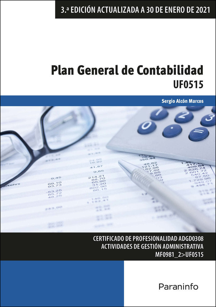 PLAN GENERAL DE CONTABILIDAD - 9788428345095 Imagen principal del producto