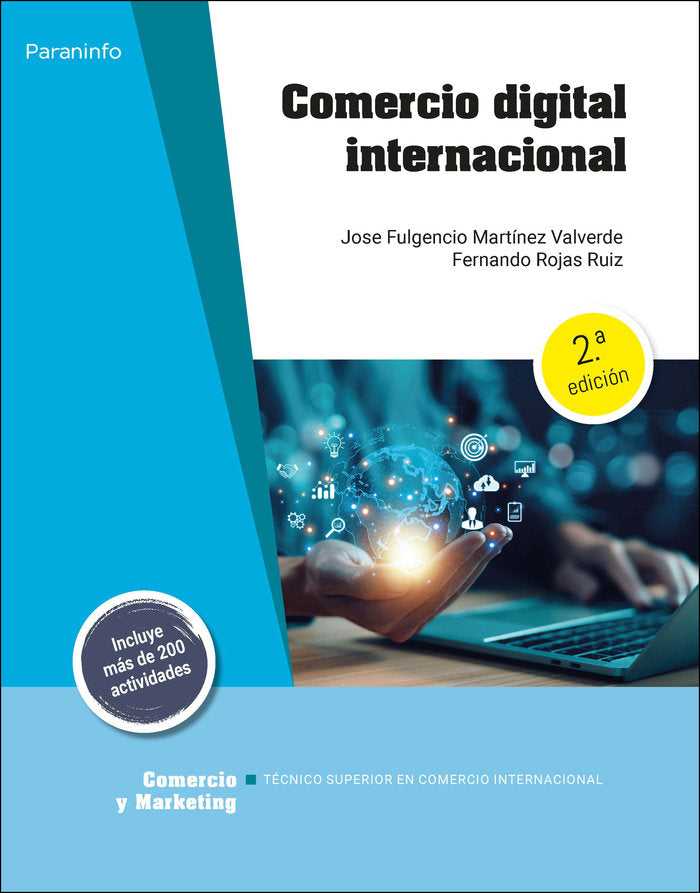 COMERCIO DIGITAL INTERNACIONAL 2ª EDICION 2024 | MARTINEZ VALVERDE,JOSE FULGENCIO | PARANINFO | 9788428357593 Imagen principal del producto