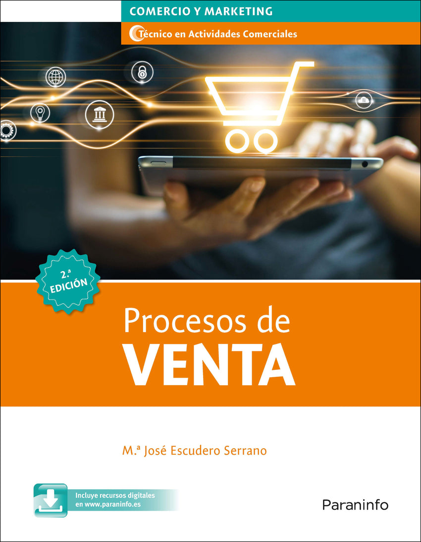 ✅ PROCESOS DE VENTA 2.ª EDICIÓN 2023 - 9788428359443 Imagen principal del producto